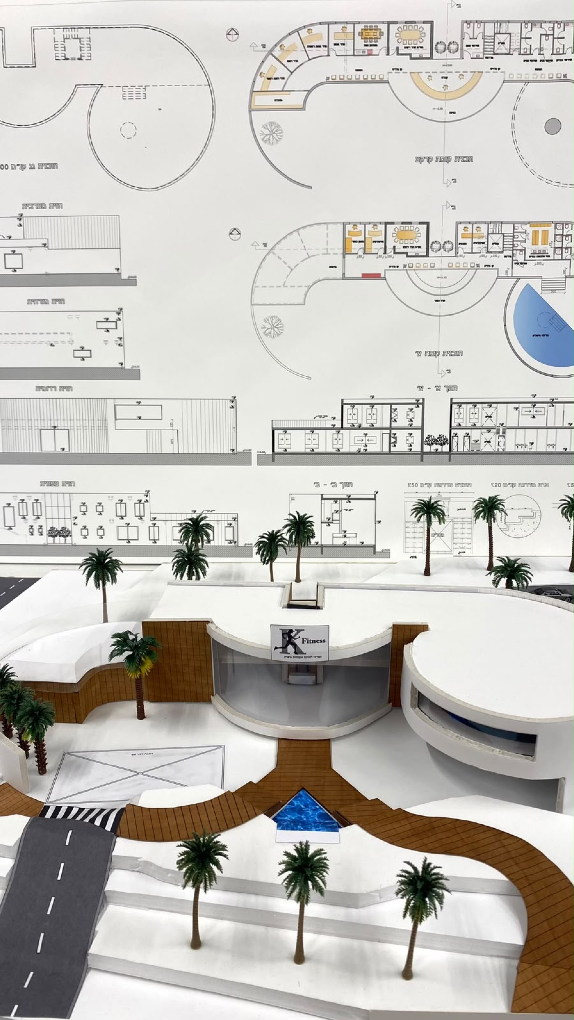 3D render of the clinic interior