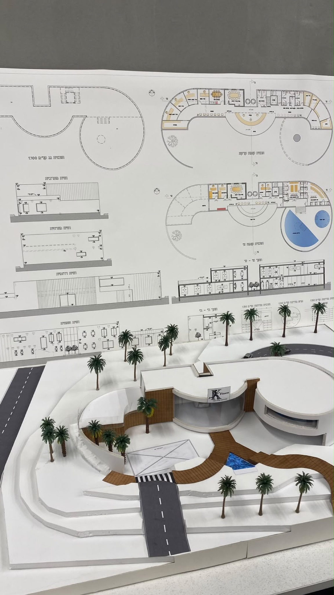 Another 3D render of the clinic spaces